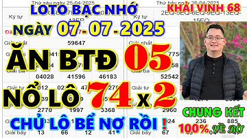 Xổ Số Minh Ngọc - Trực tiếp Xổ Số Miền Bắc - KQXS Miền Bắc ngày 07/07/2025, KQXS Hôm Nay, XSTT, XSKT